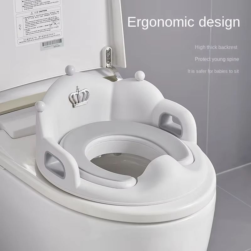 Baby Toilet Training Seat – Child Potty Seat Ring with Cushion for Boys & Girls