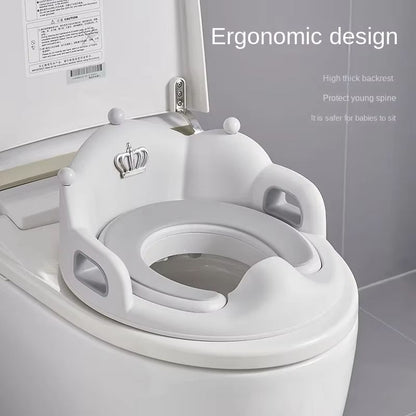 Baby Toilet Training Seat – Child Potty Seat Ring with Cushion for Boys & Girls