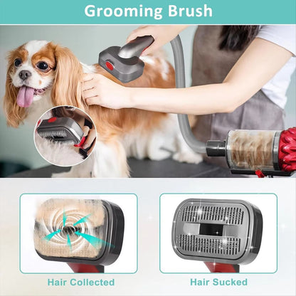 Dog Grooming Kit For Dyson Vacuums  Pet Grooming Brush  Hair Removal Attachment Tool 2