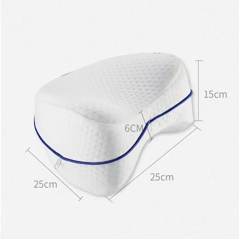 Memory Foam Orthopedic Leg Pillow For Sciatica And Back Pain Relief 5