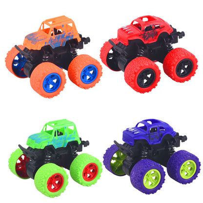 Inertial OffRoad Vehicle Toy Super FallResistant Climbing Car 360 Rotation 4WD Model Car For Kids 4