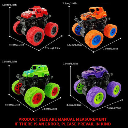 Inertial OffRoad Vehicle Toy Super FallResistant Climbing Car 360 Rotation 4WD Model Car For Kids 5