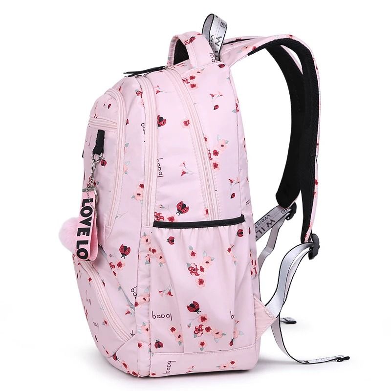 Waterproof School Backpack Large Capacity Printed Student Bag 2