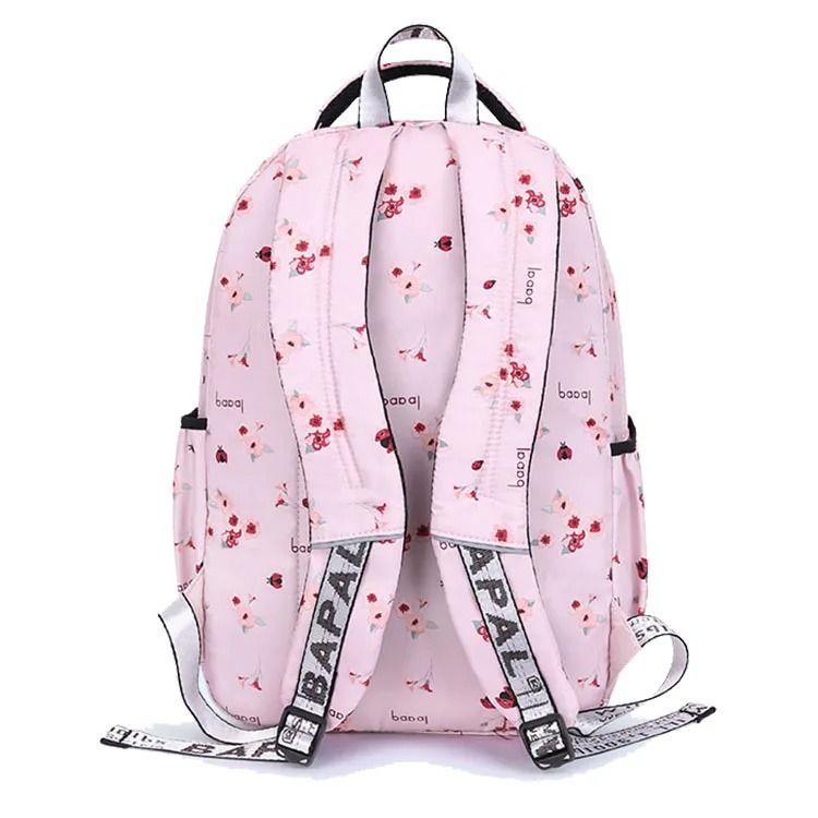 Waterproof School Backpack Large Capacity Printed Student Bag 3