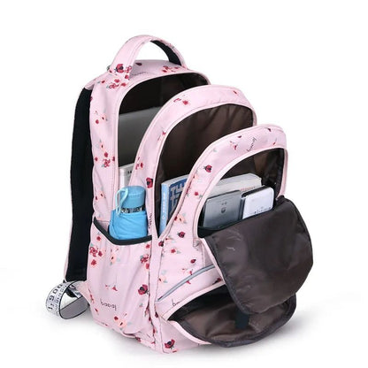 Waterproof School Backpack Large Capacity Printed Student Bag 4