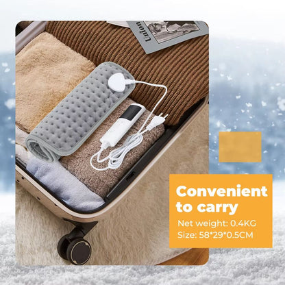 Electric Heating Blanket Pad  5829cm Portable Heated Mat For Bed Sofa  Home Winter Warmth 5