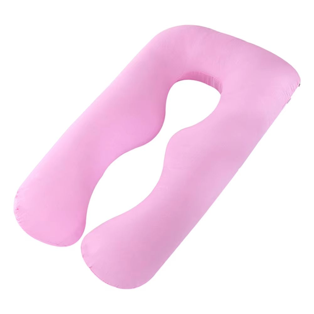 UShape Maternity Pillow Cover  100 Cotton Replacement Case For Pregnancy  Nursing Body Pillows 11