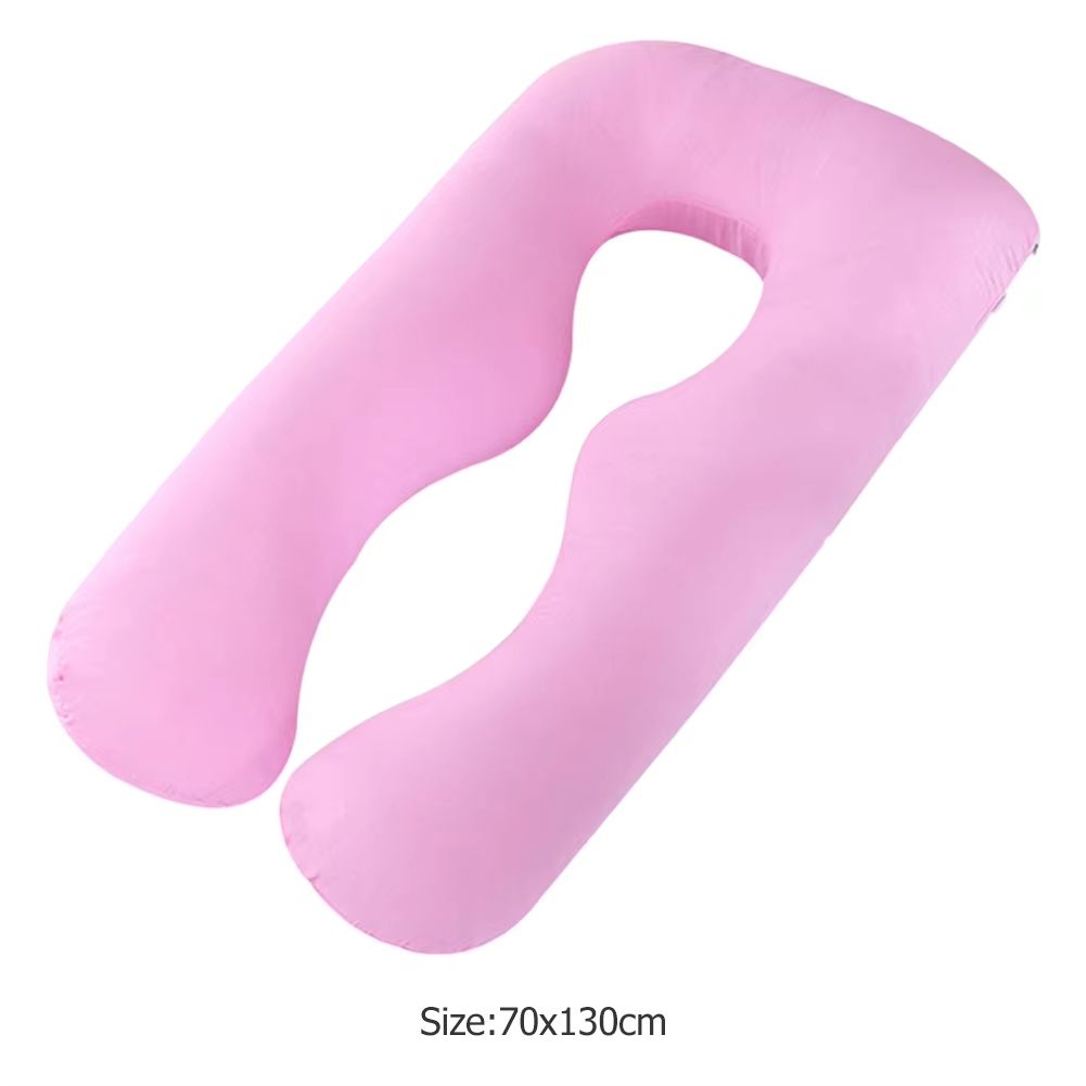 UShape Maternity Pillow Cover  100 Cotton Replacement Case For Pregnancy  Nursing Body Pillows 1