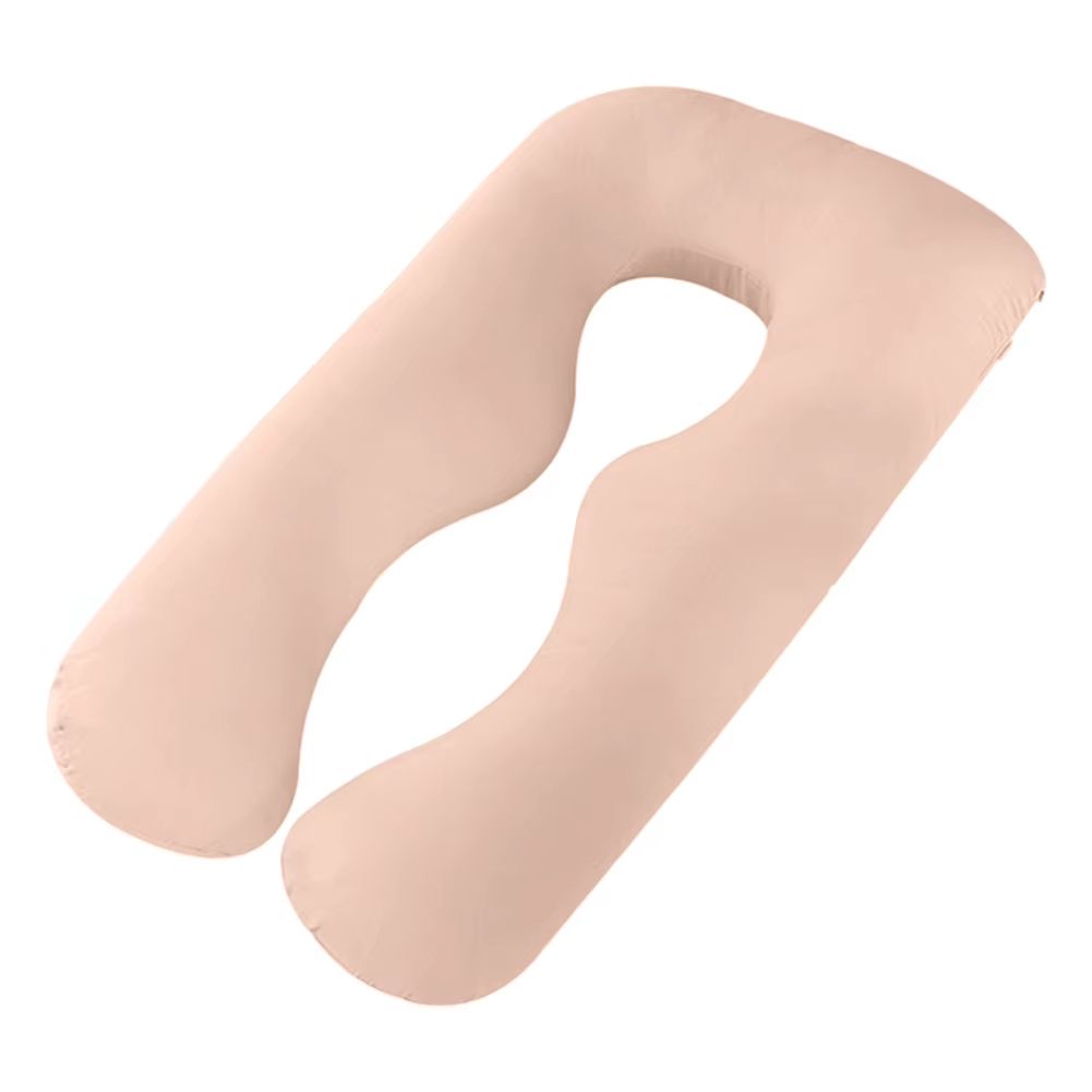 UShape Maternity Pillow Cover  100 Cotton Replacement Case For Pregnancy  Nursing Body Pillows 5