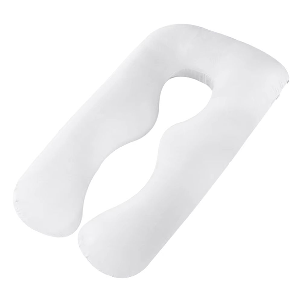 UShape Maternity Pillow Cover  100 Cotton Replacement Case For Pregnancy  Nursing Body Pillows 6