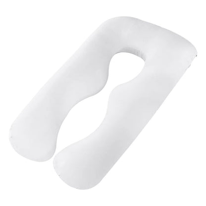 UShape Maternity Pillow Cover  100 Cotton Replacement Case For Pregnancy  Nursing Body Pillows 6