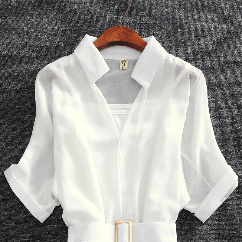 Luxury Chiffon Two Piece Dress for Women, Elegant Summer Party Outfit, Loose Tulle Evening Dress Prom White Transparent