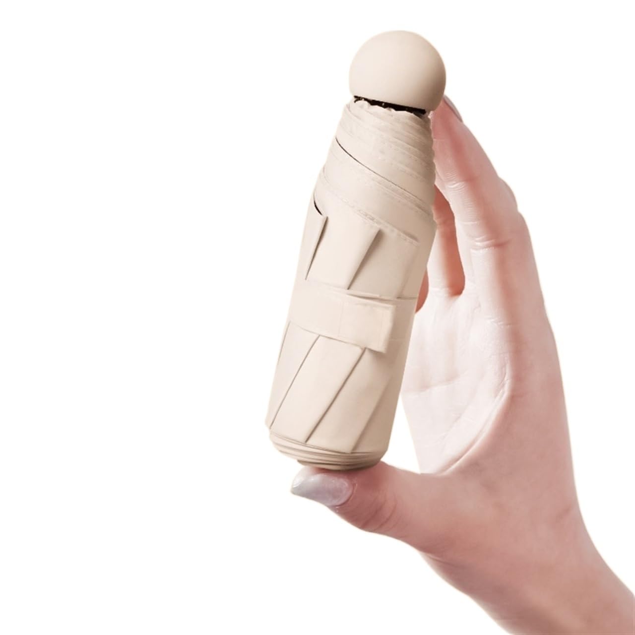 Portable Mini Umbrella Rainproof  Sun Protection DualUse WindResistant Travel Umbrella For Men  Wom 1