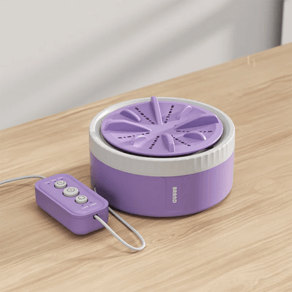 Portable Mini Washing Machine With Turbine Rotation And Timer 3