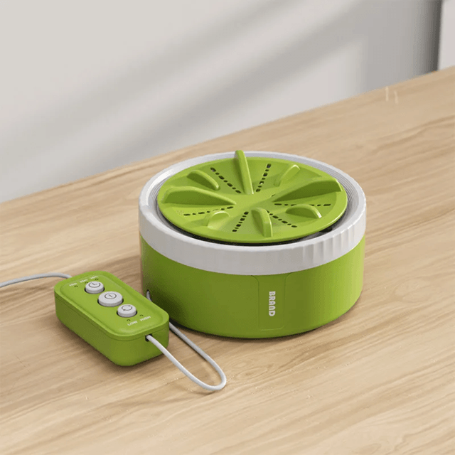 Portable Mini Washing Machine With Turbine Rotation And Timer 4