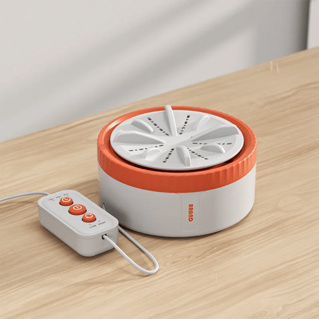 Portable Mini Washing Machine With Turbine Rotation And Timer 5