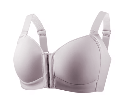 Front Closure Wireless Bralette Plus Size Seamless Comfort Bra 6
