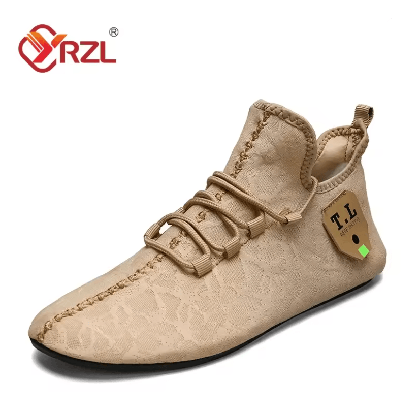 Mens Breathable Mesh Loafers Non Slip Casual Driving Shoes 6