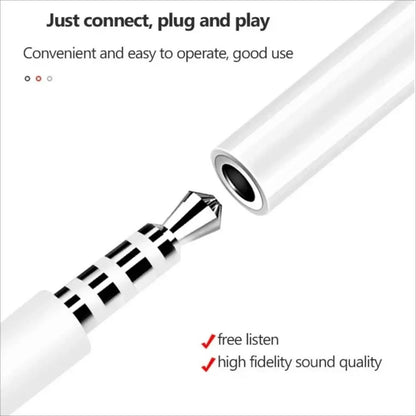 For IOS Adapter To 35mm Jack AUX Cable For IPhone Audio Splitter Male To Female Adapter Headphone C 3