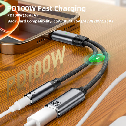 USB C to 3.5mm AUX Cable Type C Headphone Adapter, Audio Cable for Huawei, Xiaomi, Earphone Jack Adapter for Phones
