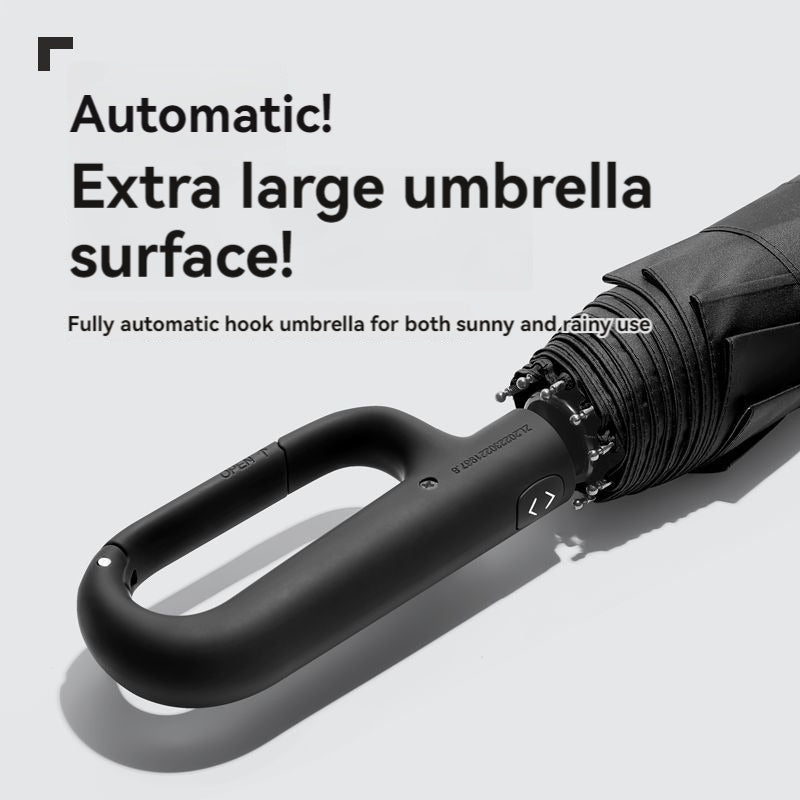 Xiaomi Reinforced Wind-Resistant Umbrella, Dual-Purpose UV-Resistant & Fully Automatic Ring-Buckle Design for Sun & Rain
