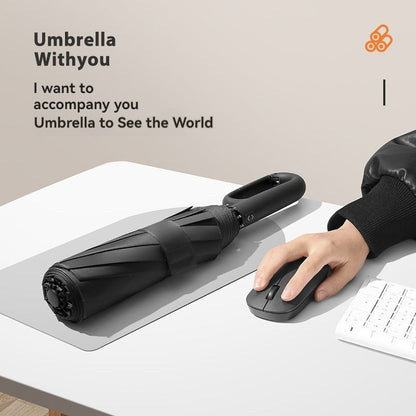 Xiaomi Reinforced WindResistant Umbrella DualPurpose UVResistant  Fully Automatic RingBuckle Design