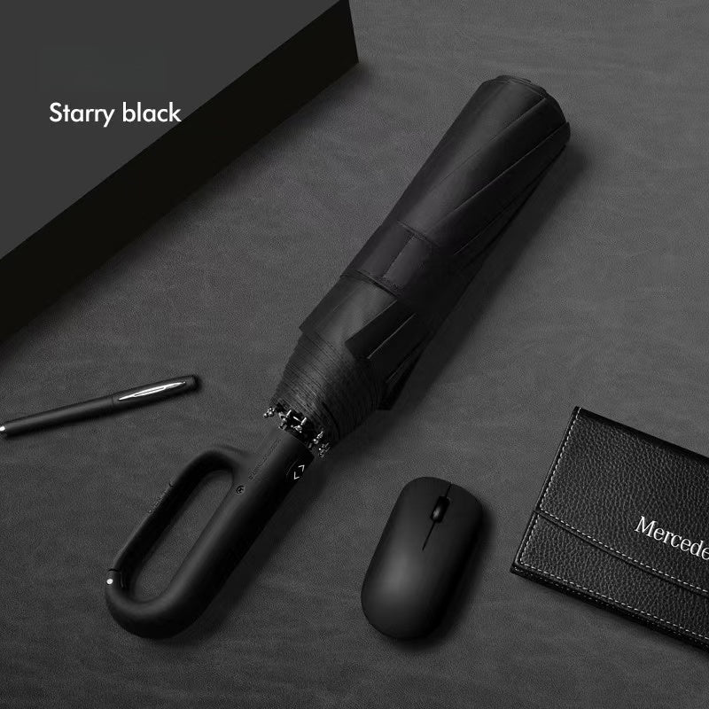 Xiaomi Reinforced WindResistant Umbrella DualPurpose UVResistant  Fully Automatic RingBuckle Design