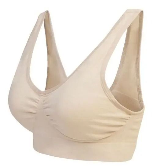 Seamless Wireless Bralette for Women No Pad Plus Size Active Bra