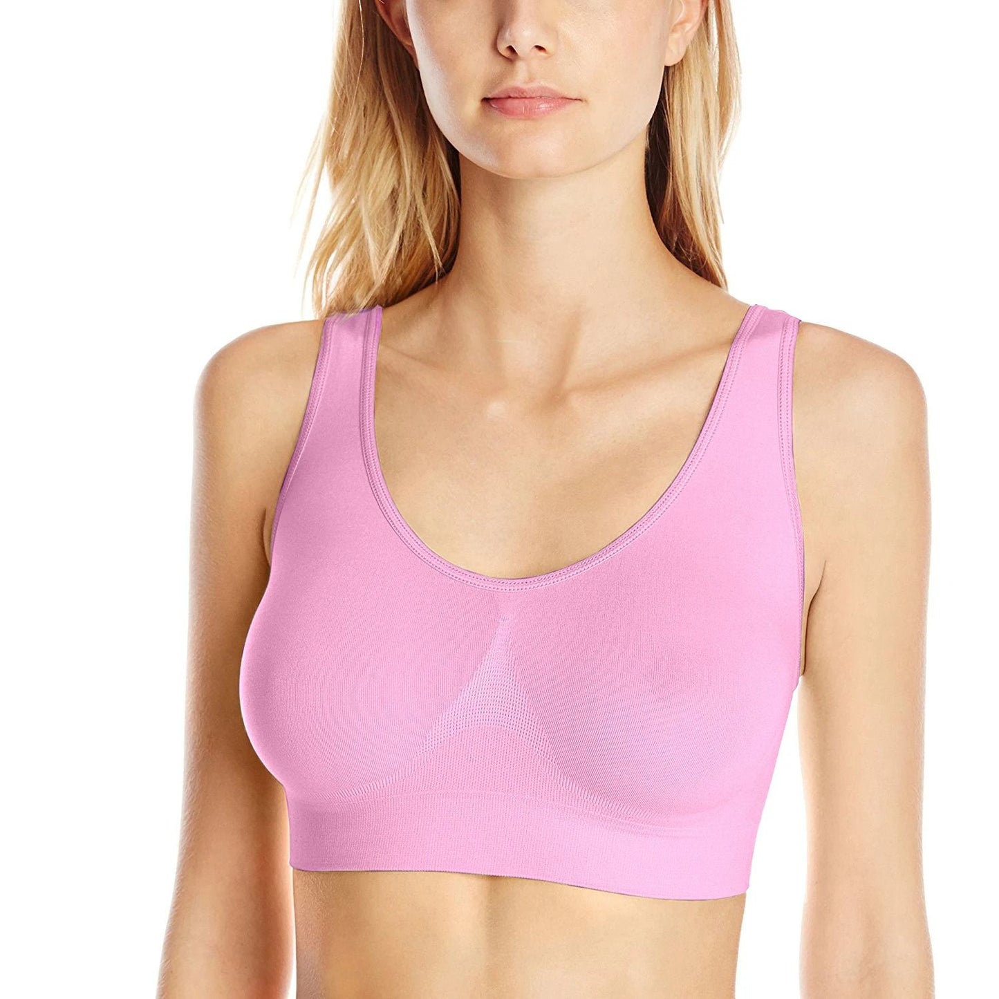 Seamless Wireless Bralette For Women No Pad Plus Size Active Bra 6