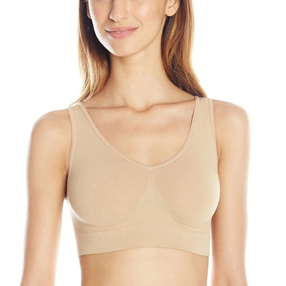 Seamless Wireless Bralette For Women No Pad Plus Size Active Bra 8