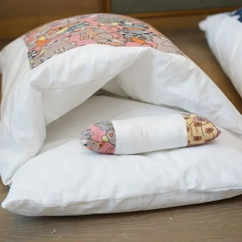 Cozy Removable Cat Bed House For Cats And Small Dogs 2