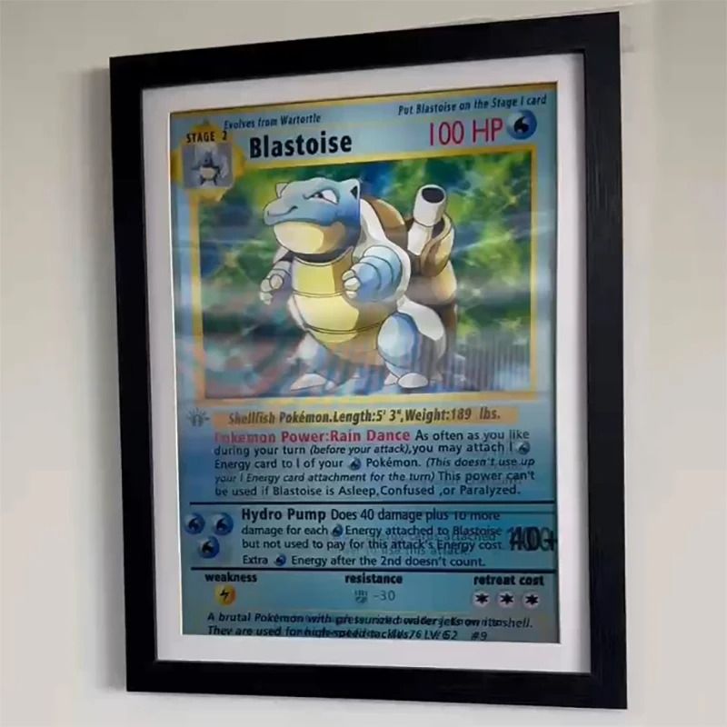 Anime 3D Lenticular Pokemon Poster CharizardBlastoiseVenusaur Birthday Gifts 3D Flip Picture Room D 2