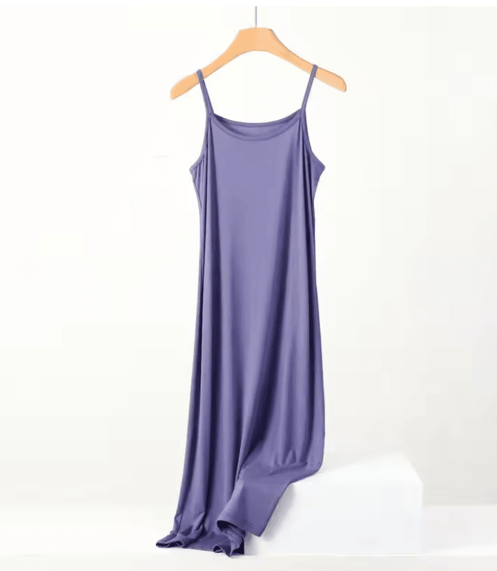 Plus Size Womens Cotton Nightgown Sleep Dress Comfortable Summer Sleepwear 4