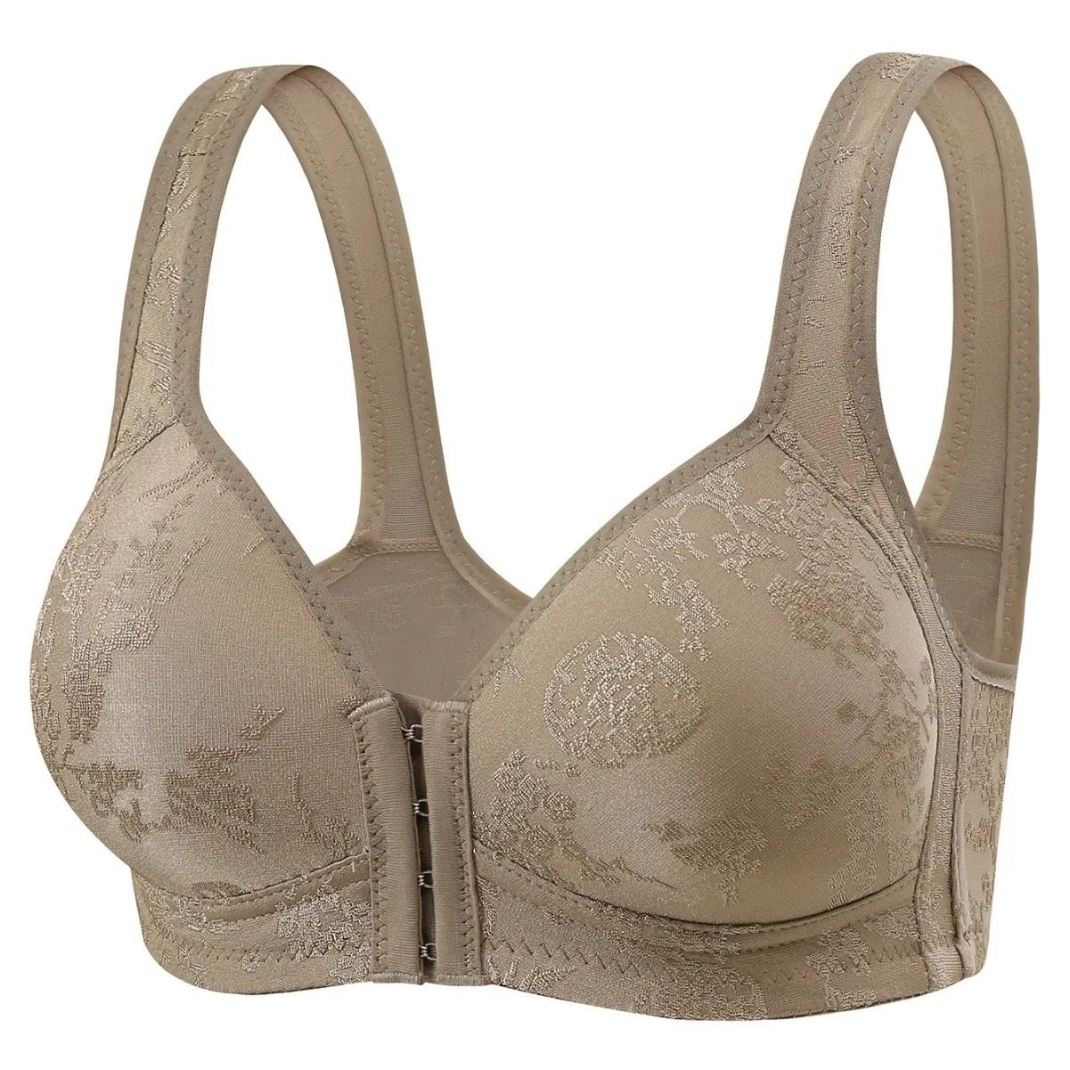 WireFree Front Closure Full Coverage Bra For Women 13