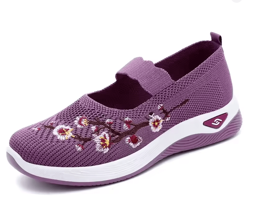 Womens Casual Flat Shoes Lightweight Summer Walking Sneakers 4