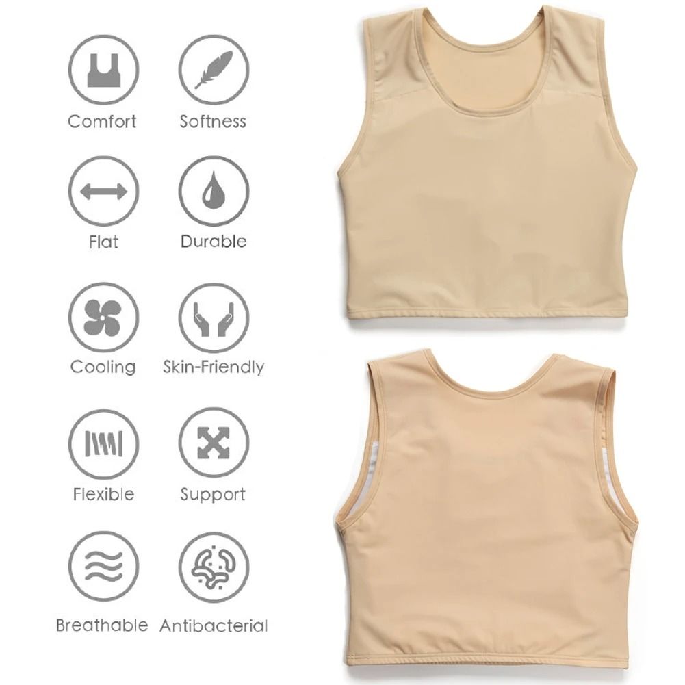 Comfort Fit Chest Binder For Everyday Wear 2