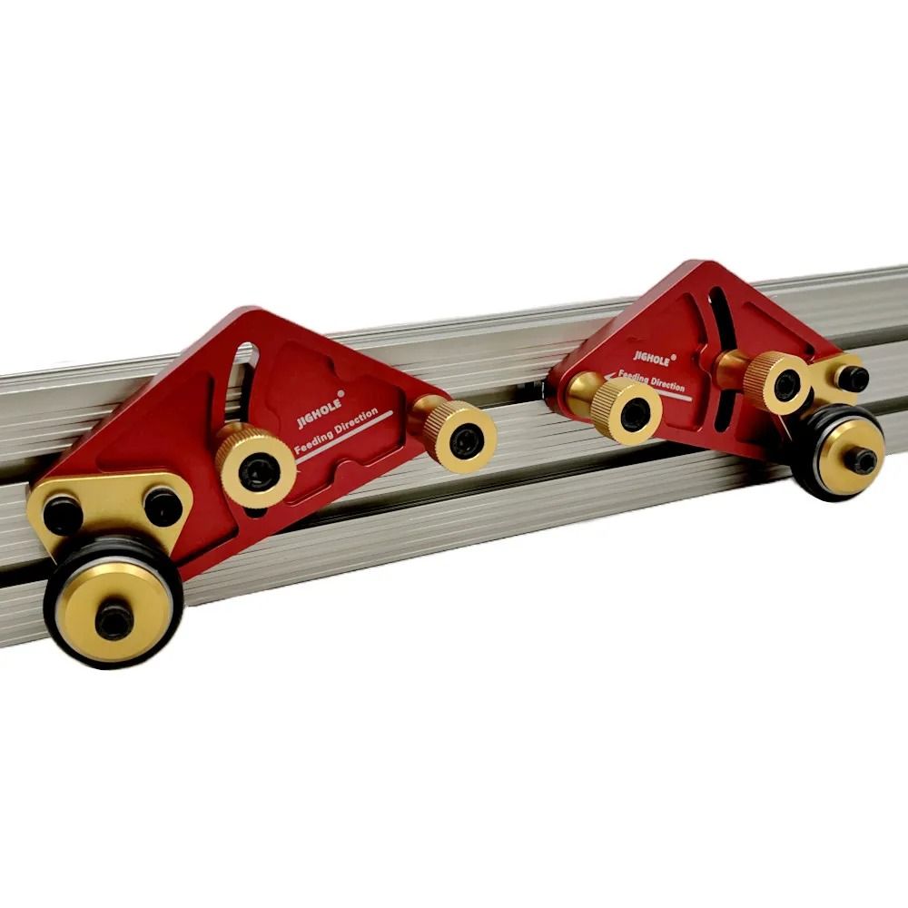 Table Saw Roller Feeding Safety Assistant With Aluminum Alloy Build 3