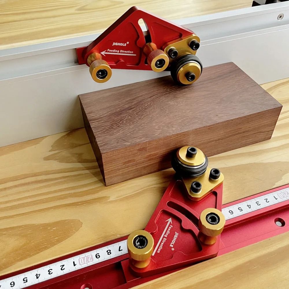 Table Saw Roller Feeding Safety Assistant With Aluminum Alloy Build 4