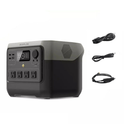 Portable Power Station with Solar Input and Rapid Recharge for Off Grid Living