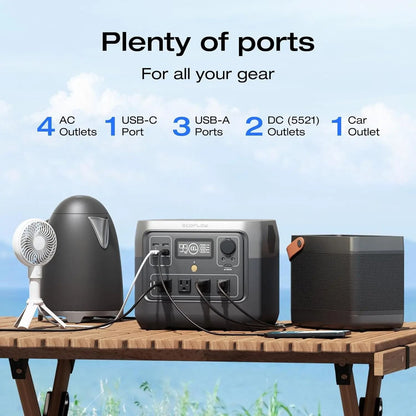 Portable Power Station With Solar Input And Rapid Recharge For Off Grid Living 1