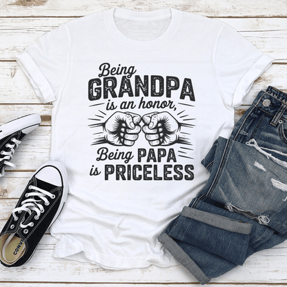 Being Grandpa Is An Honor Tee