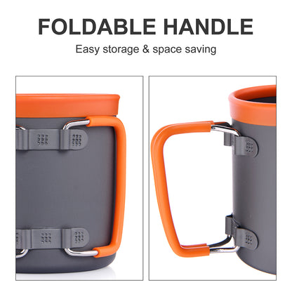 Widesea Camping Aluminum Cup Lightweight Outdoor Mug For Coffee Trekking Hiking  Picnic Tourism Tab 3