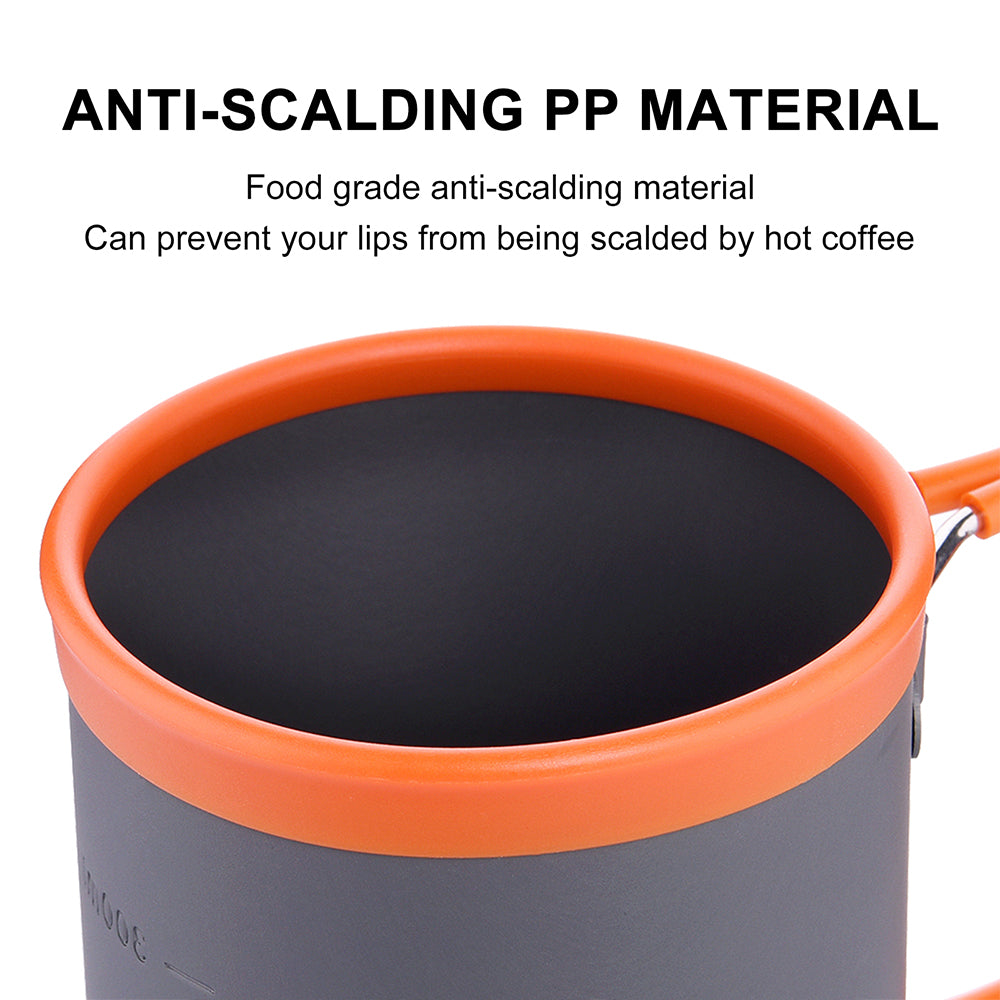 Widesea Camping Aluminum Cup Lightweight Outdoor Mug For Coffee Trekking Hiking  Picnic Tourism Tab 5