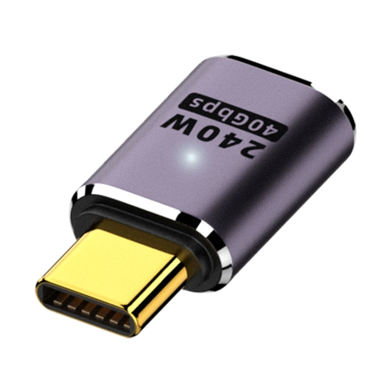 USB Type C Adapter 100W Metal, Fast USB C Female to Male OTG Converter, 40Gbps Data Transfer Charging Hub