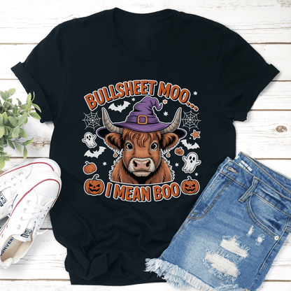 Bullsheet Moo I Mean Boo Tee 1