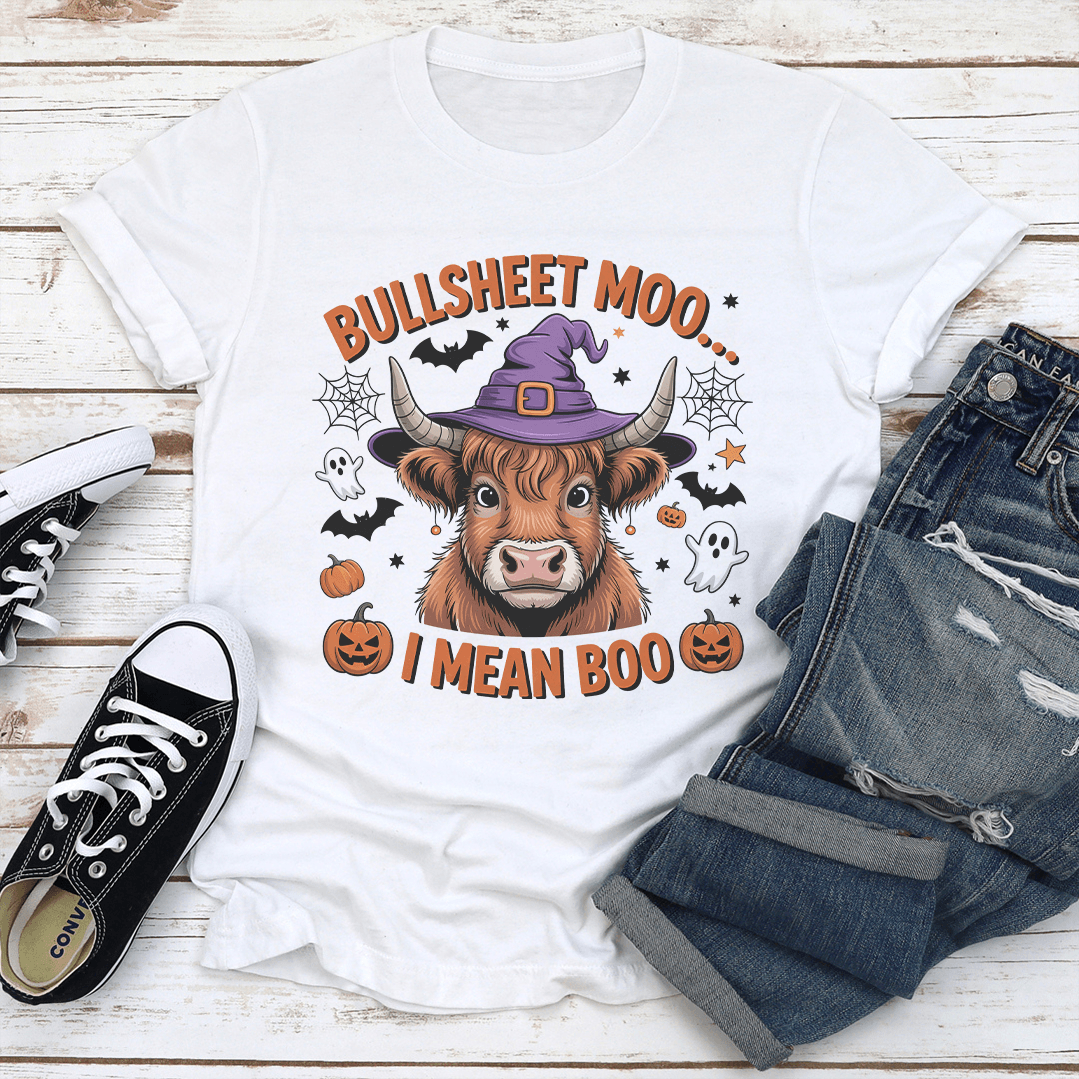 Bullsheet Moo I Mean Boo Tee 2