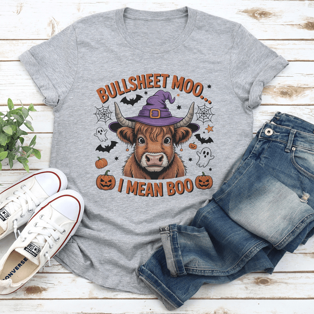 Bullsheet Moo I Mean Boo Tee 3