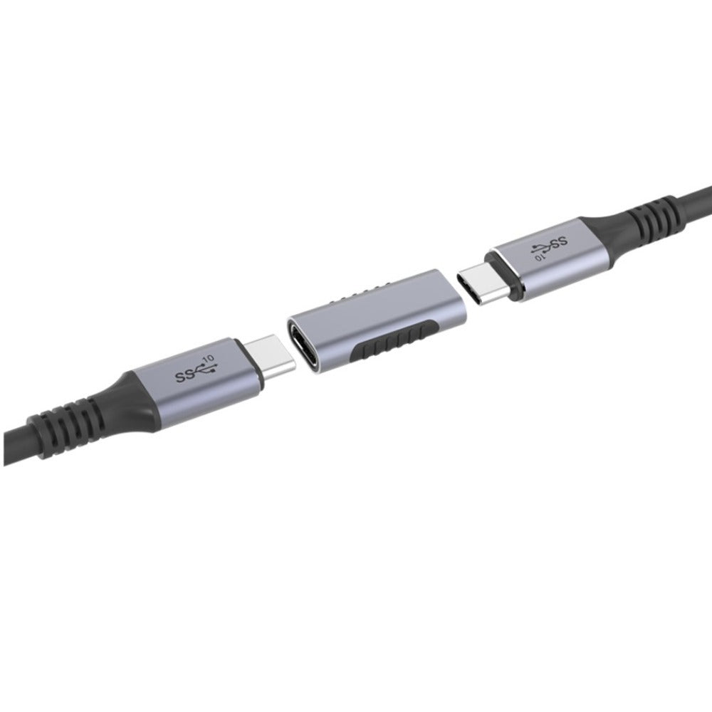 USB C Coupler Female To Female Adapter, Type-C Extension Connector For Charging And Data Transfer, 100W Fast Charger