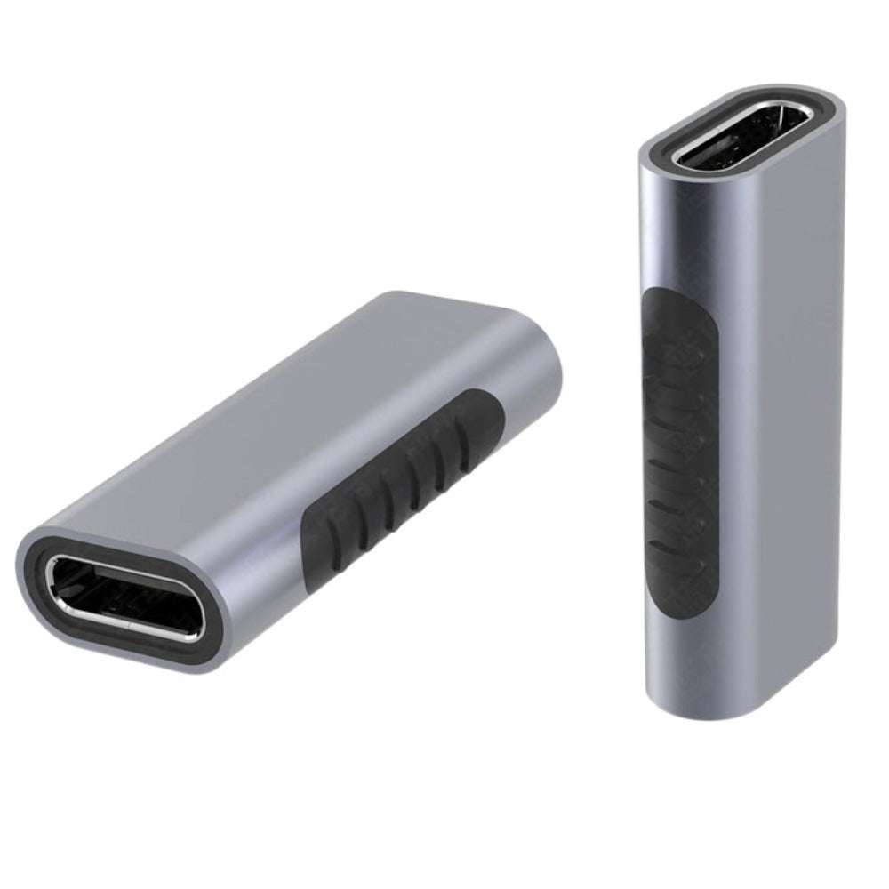 USB C Coupler Female To Female Adapter, Type-C Extension Connector For Charging And Data Transfer, 100W Fast Charger