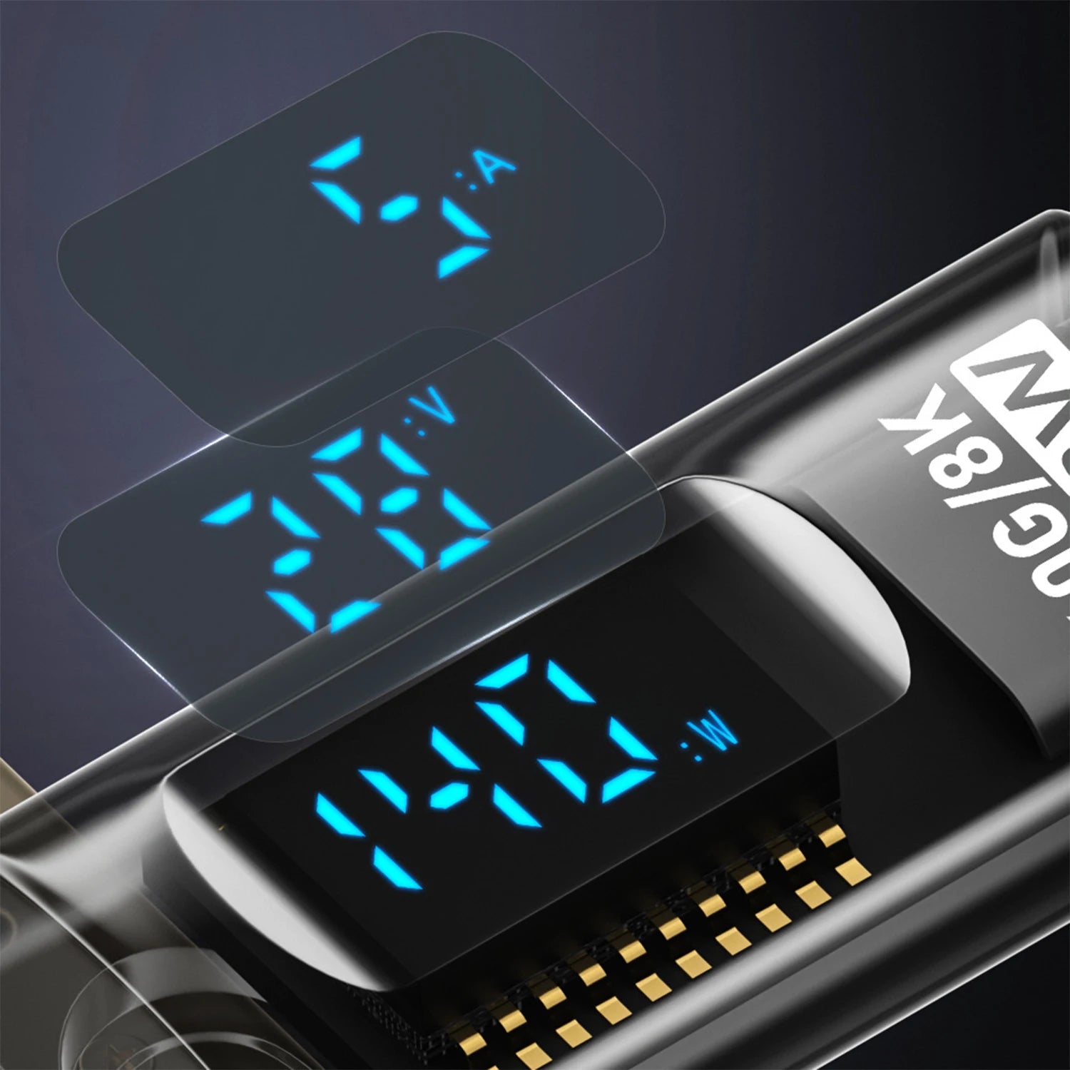 Digital Display USB Type C Stereo Connector, 40Gbps Right Angle Adapters, For iPhone 16 Pro Max Data Transfer